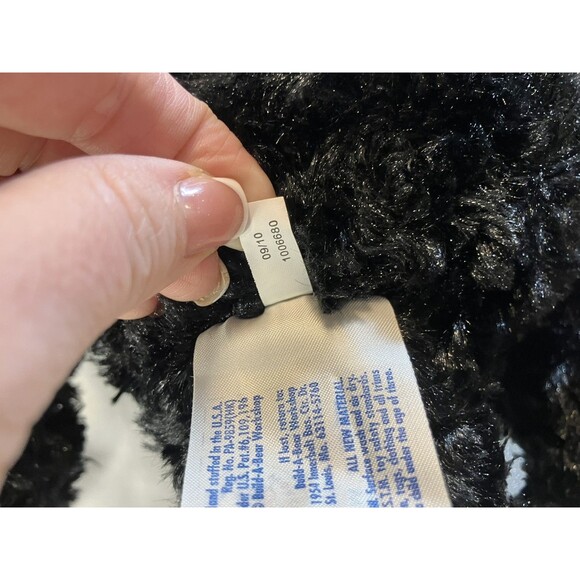 Lot Of Build A Bear Teddy Bears - BAB - Pink, Captain America And Black Bear - Picture 14 of 15